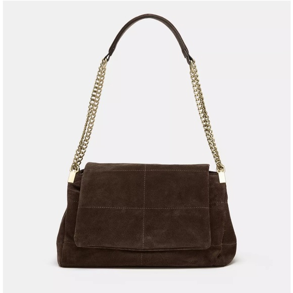 ZARA LEATHER SHOULDER BAG - Picture 2 of 16